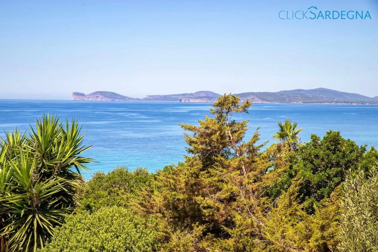 Villa Julia Vista Con Piscina Ad Uso Esclusivo Vista Mare Spettacolare Alghero